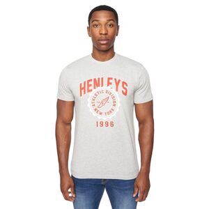 Henleys Mens Tipton T-Shirt / Grey Marl